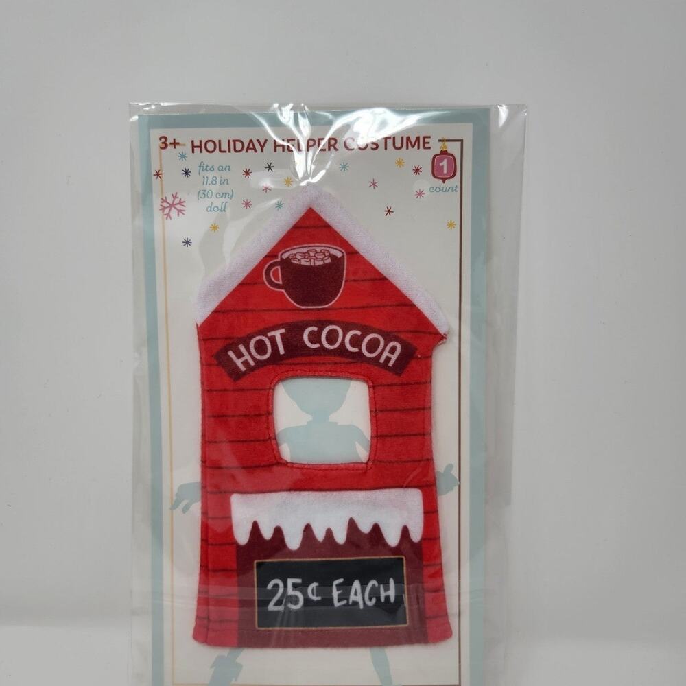 Holiday Helper Hot Cocoa Stand Elf Costume